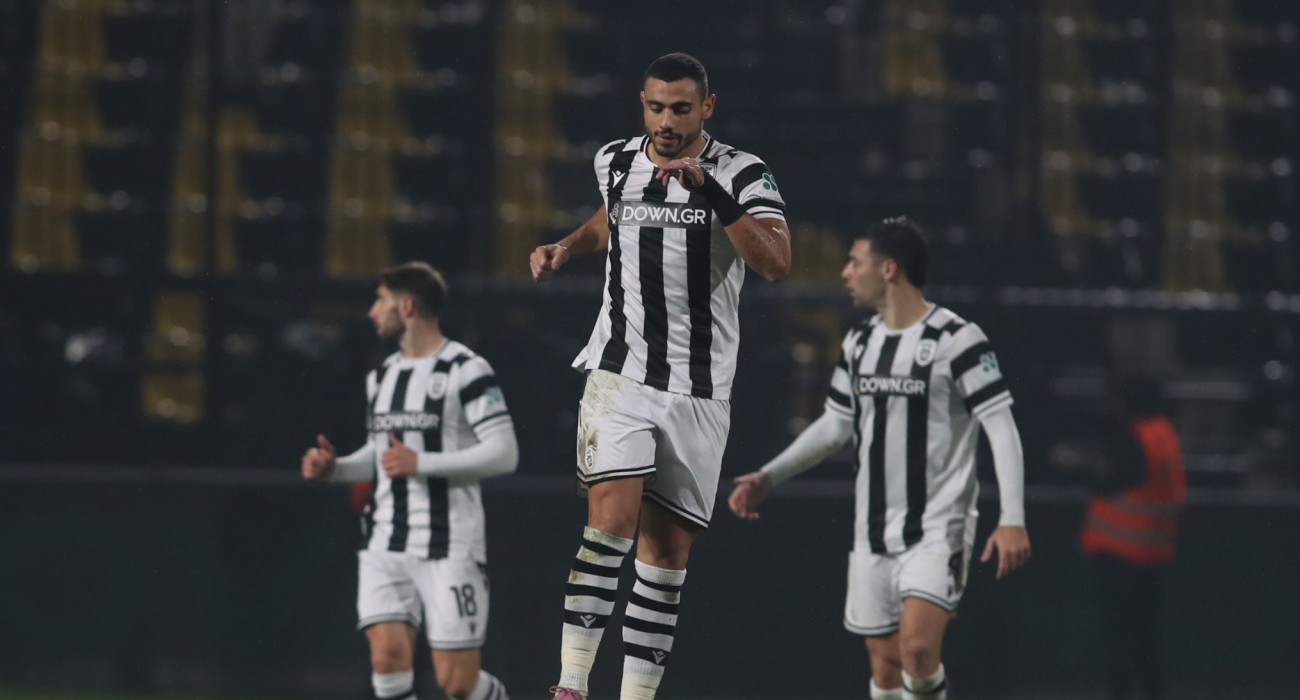 Ο Γιώργος Γιακουμάκης πανηγυρίζει / Πηγή: Eurokinissi