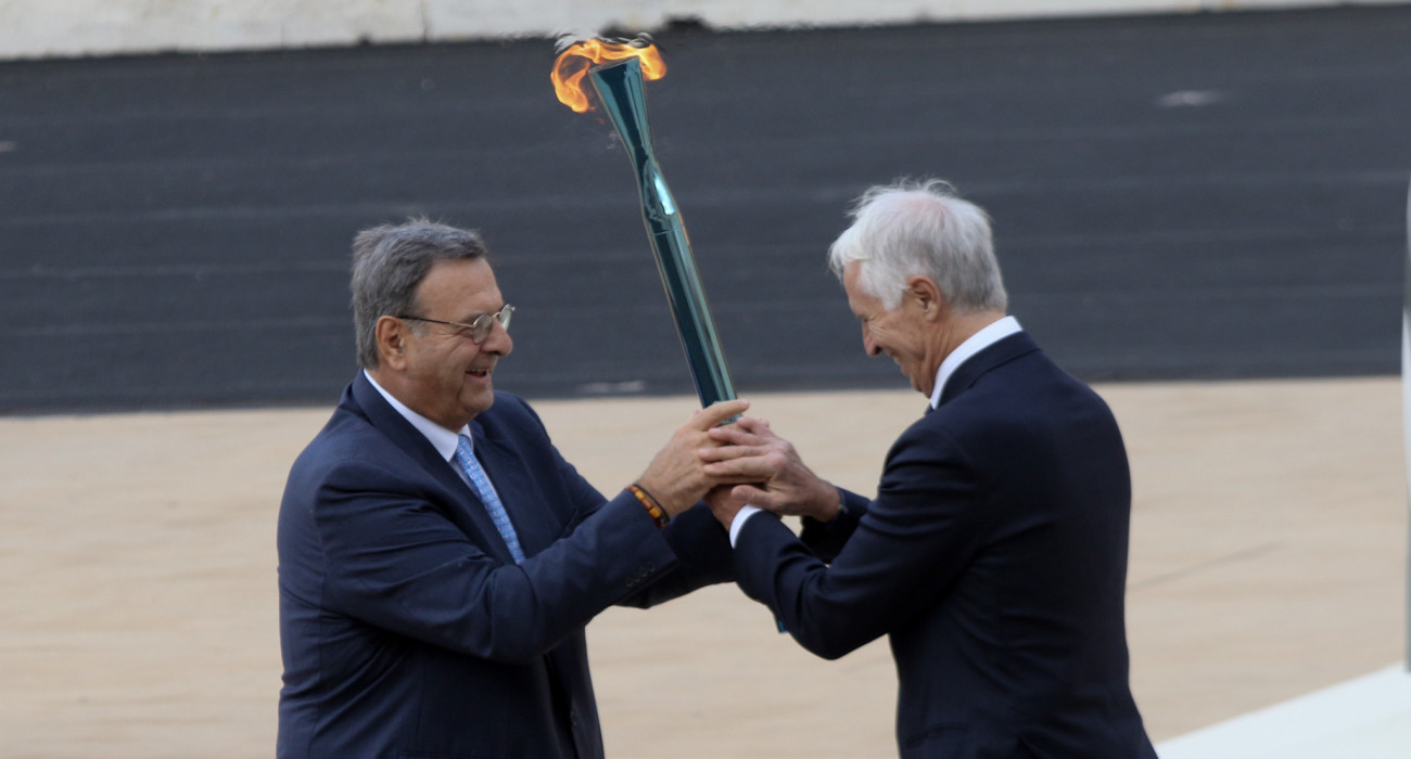 Ισίδωρος Κούβελος και Τζοβάνι Μαλαγκό / Πηγή: Eurokinissi