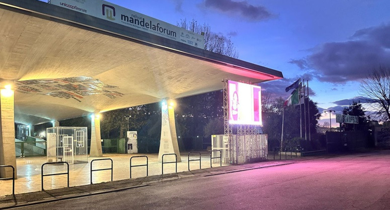 Η Fan Zone για τους οπαδούς της ΑΕΚ στη Φλωρεντία / Screenshot