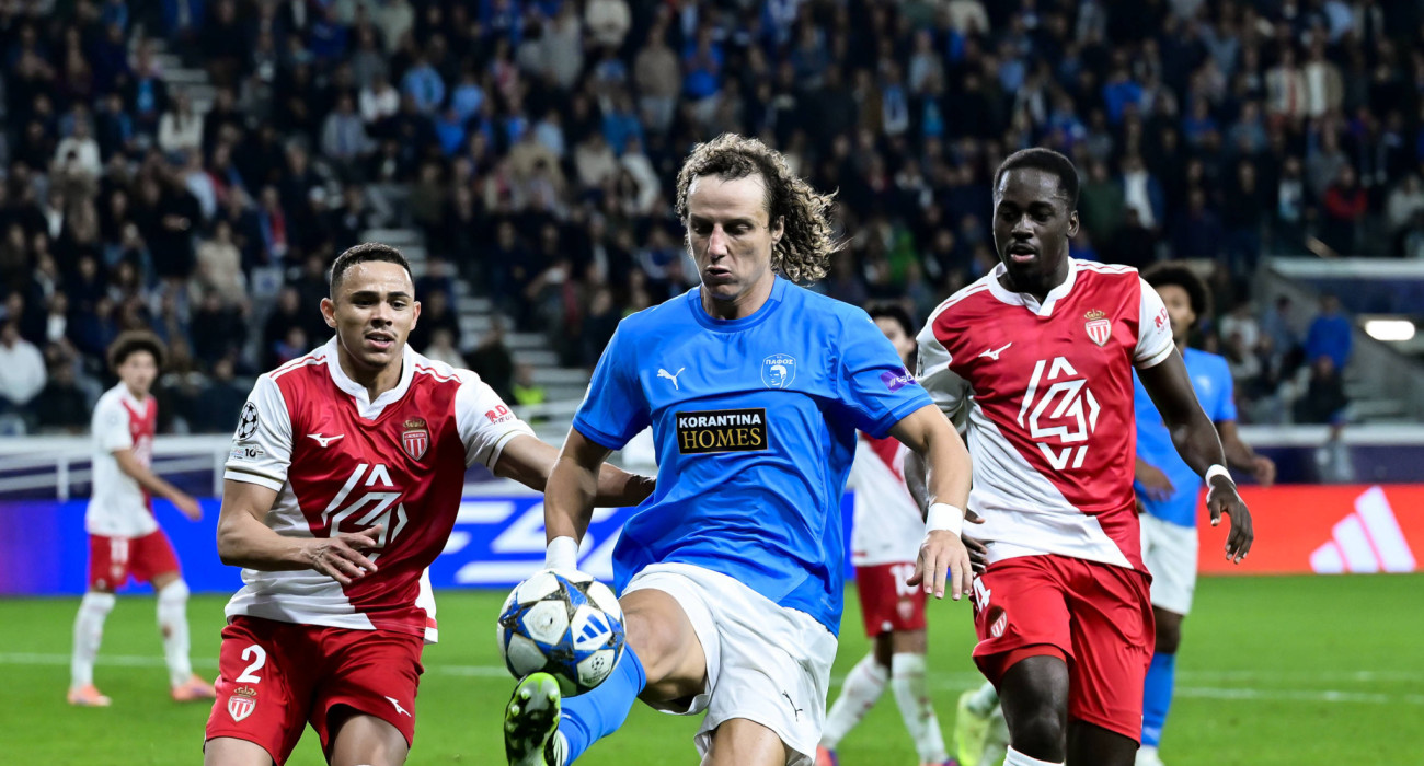 Ο Νταβίντ Λουίζ στο Πάφος-Μονακό / Πηγή: Imago