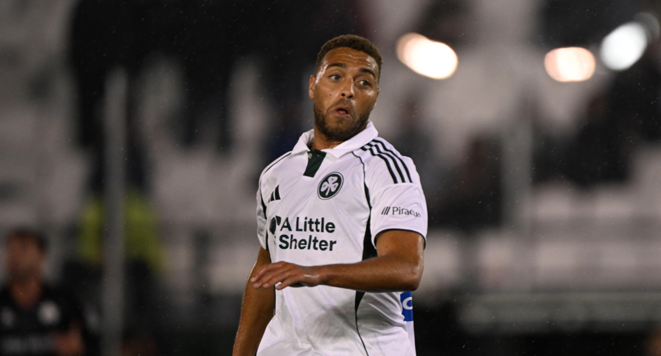 Ο Σίριλ Ντέσερς με τη φανέλα του Παναθηναϊκού / Πηγή: Eurokinissi