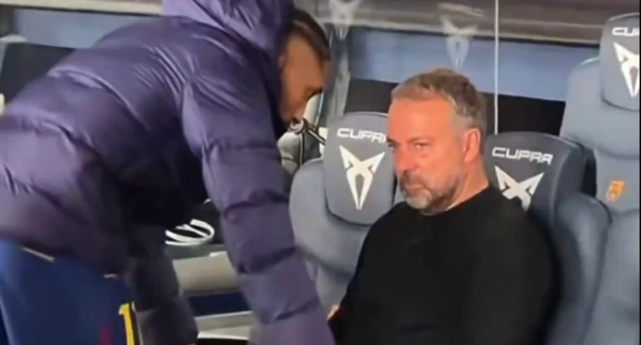 Ο Χάνσι Φλικ με τον Ραφίνια / Screenshot