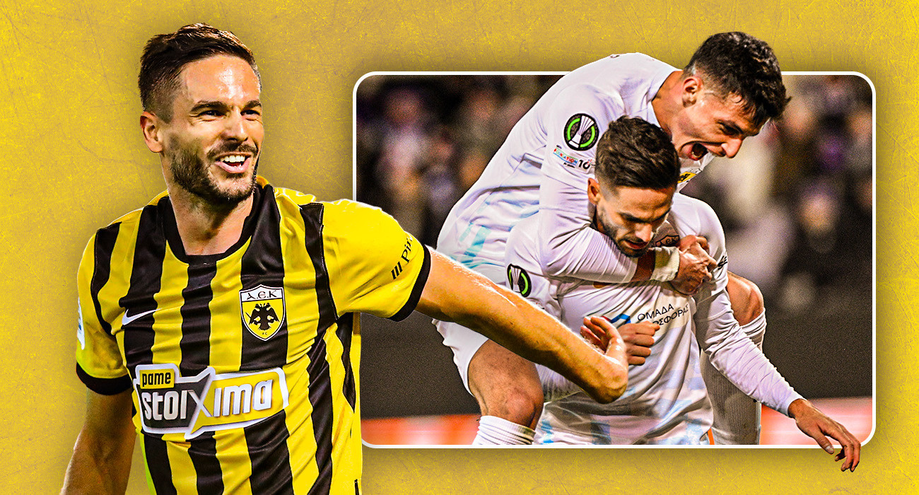 Ο Μιγιάτ Γκατσίνοβιτς με την ΑΕΚ / Image Μάνος Περδικάκης