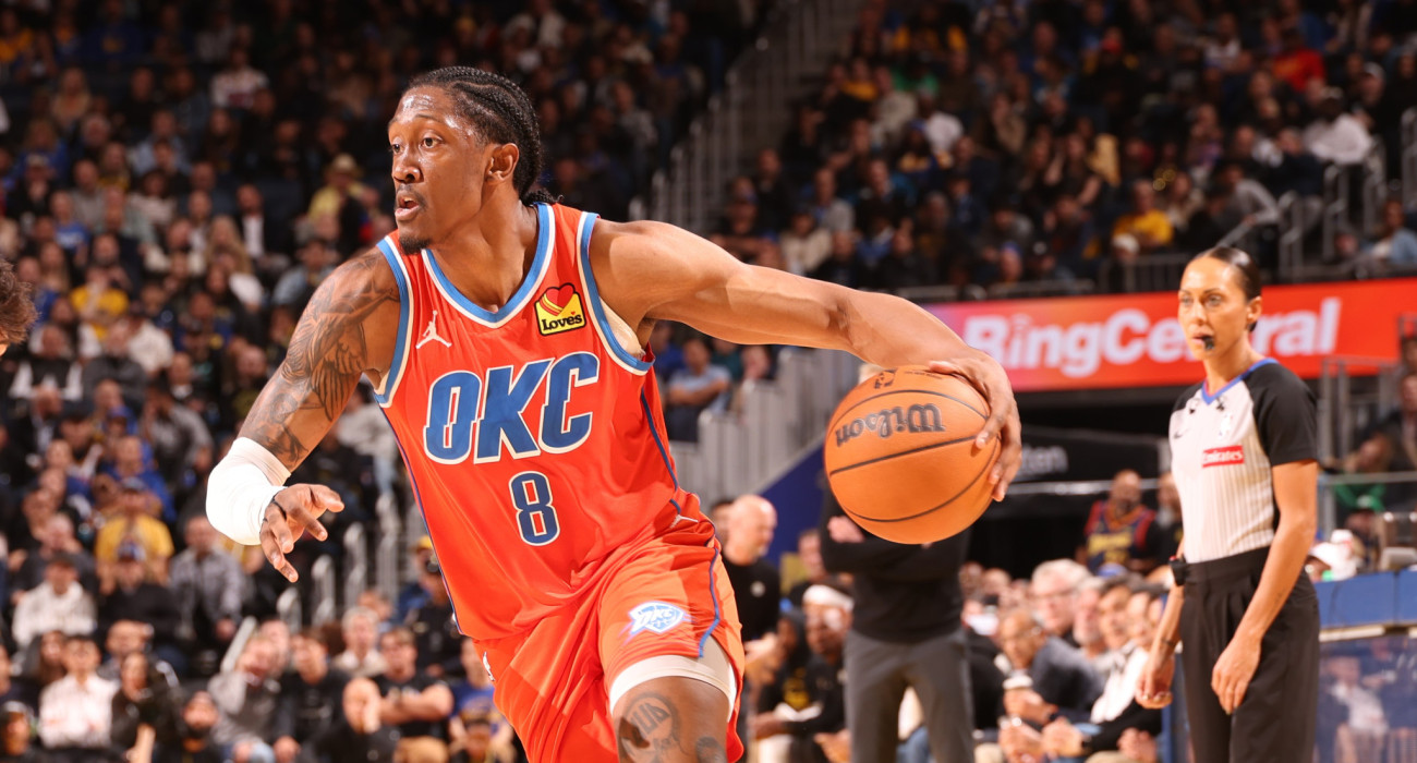 Ο Τζέιλεν Γουίλιαμς/Photo by Jed Jacobsohn/NBAE via Getty Images