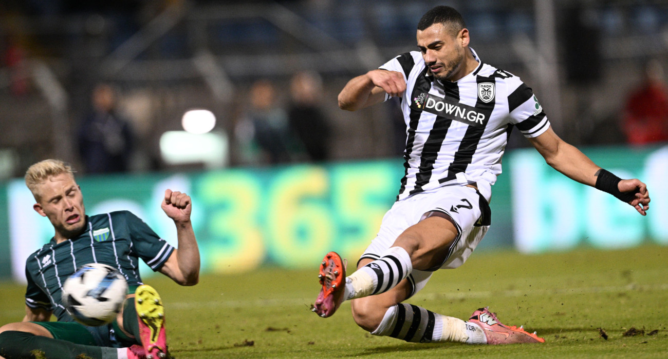 Ο Γιακουμάκης με πλασέ σκόραρε απέναντι στον Λεβαδειακό / Πηγή: Eurokinissi