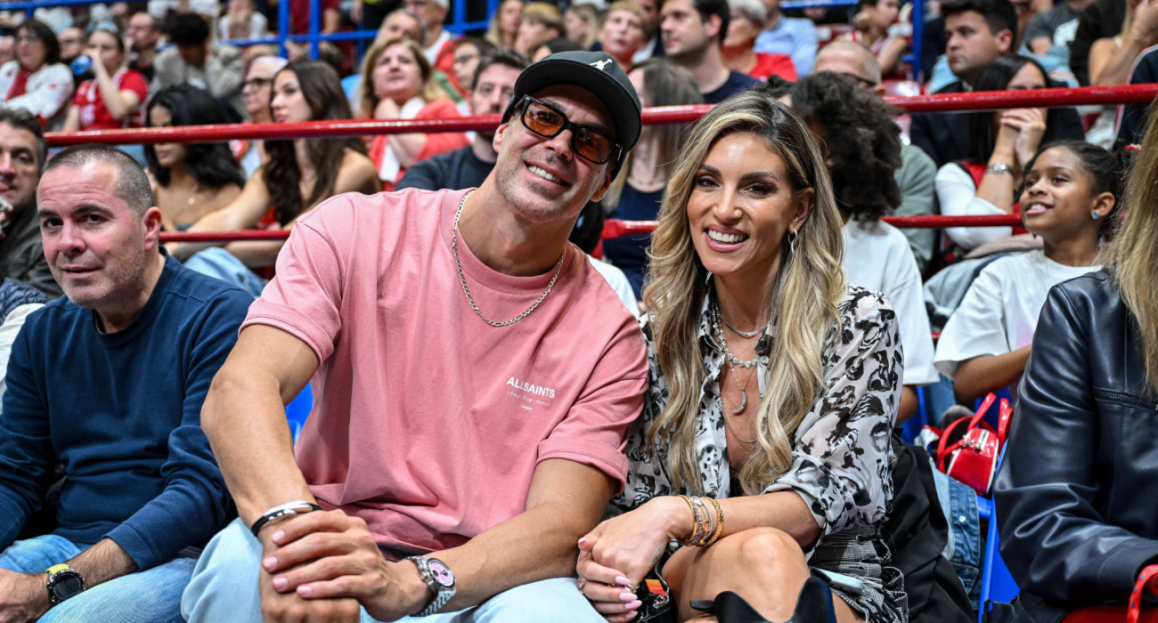 Ο Μπρούνο Τσερέλα με την Αθηνά Οικονομάκου / Πηγή: Imago