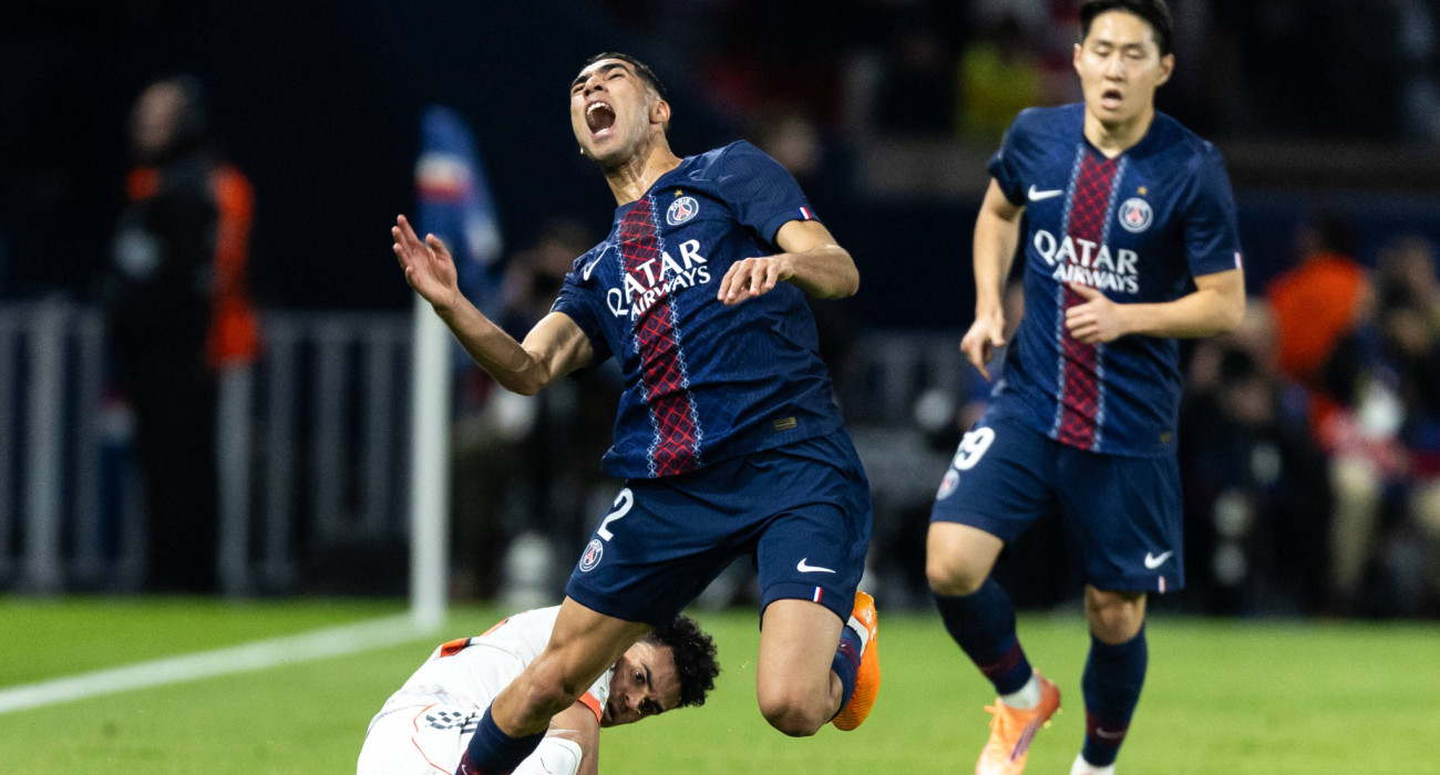 Το εγκληματικό τάκλιν του Λουίς Ντίας στον Χακίμι / Πηγή: Imago