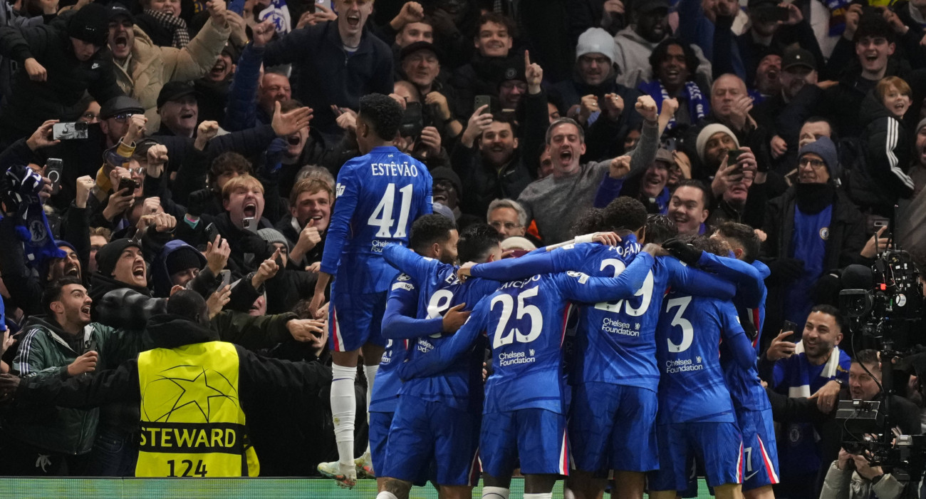 Οι παίκτες της Τσέλσι πανηγυρίζουν / Πηγή: Imago