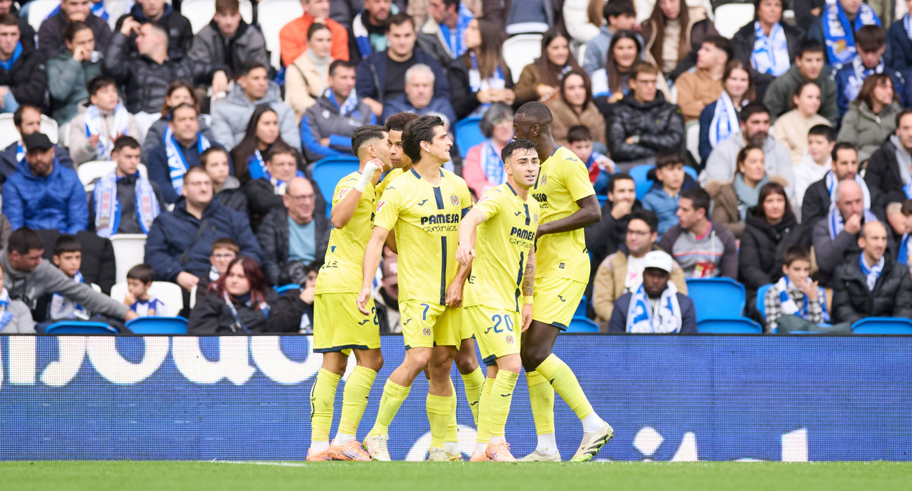 Οι παίκτες της Βιγιαρεάλ πανηγυρίζουν / Πηγή: Imago