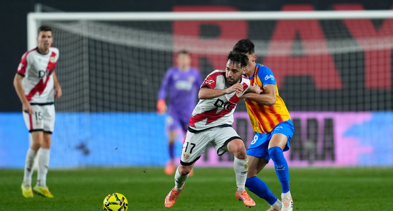 Φάση από αναμέτρηση της Βαλένθια με τη Ράγιο Βαγιεκάνο / Πηγή: Imago