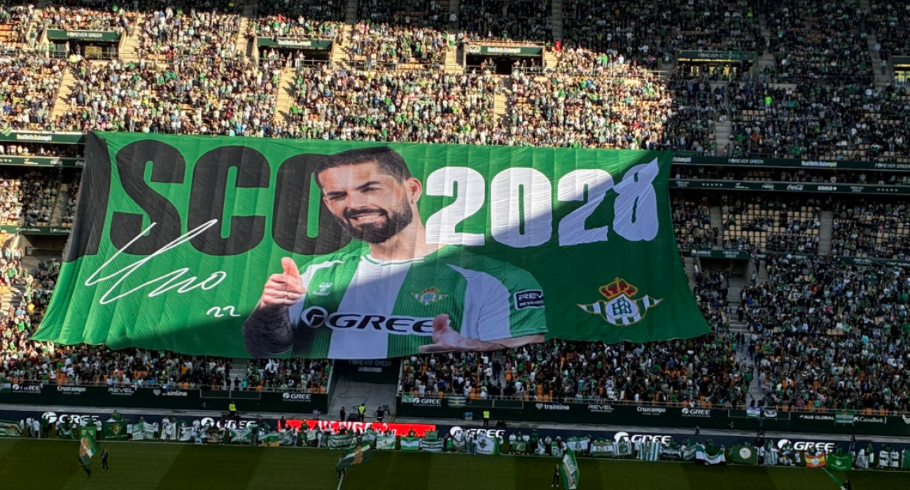 Το φοβερό πανό για την ανανέωση του Ίσκο / Screenshot