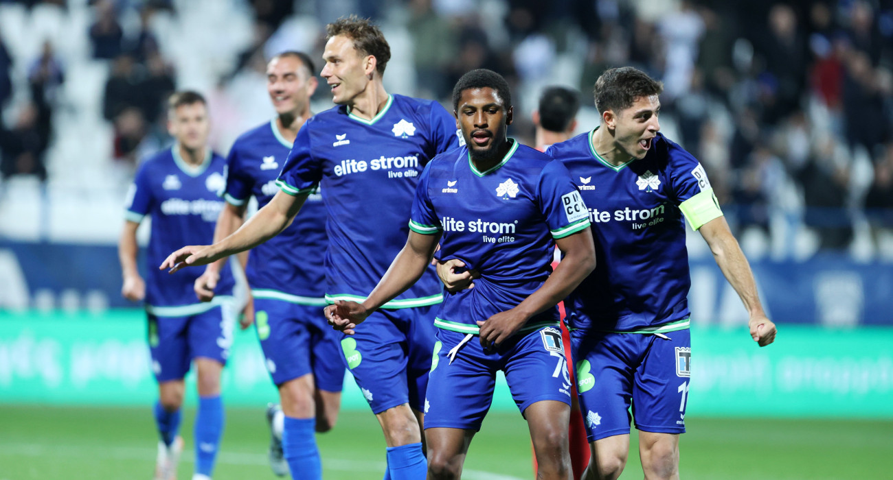 Οι ποδοσφαιριστές της Κηφισιάς πανηγυρίζουν / Πηγή: Intime