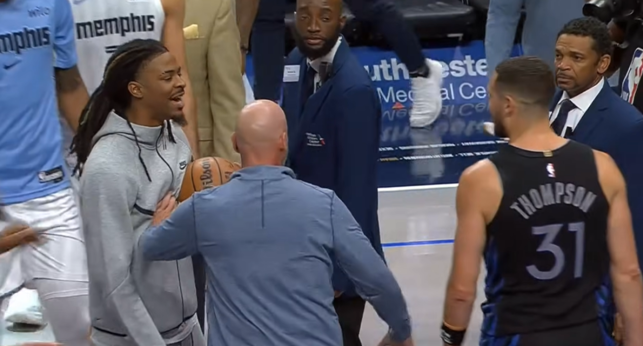 Πλάνο από την ανταλλαγή... γαλλικών ανάμεσα σε Μοράντ και Τόμσον / Πηγή: Screenshot