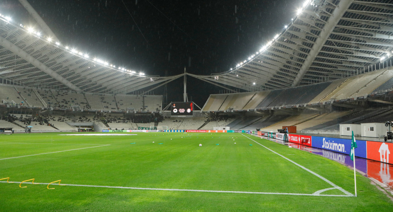 Η εικόνα του Ολυμπιακού Σταδίου στον αγώνα του Παναθηναϊκού με την Στουρμ Γκρατς - ΠΗΓΗ: ΙΝΤΙΜΕ