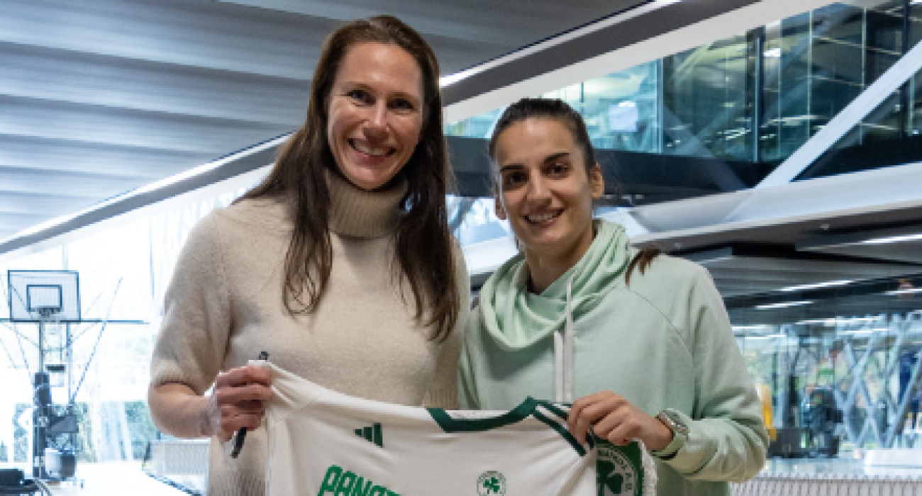 Η ομάδα του Παναθηναϊκού στη Γενέυη / Πηγή: Screenshot