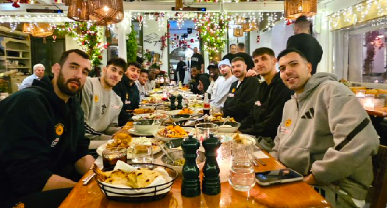 Το δείπνο του Παναθηναϊκό στο «Raya»