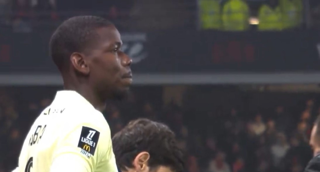 Ο Πολ Πογκμπά με τη φανέλα της Μονακό / Screenshot