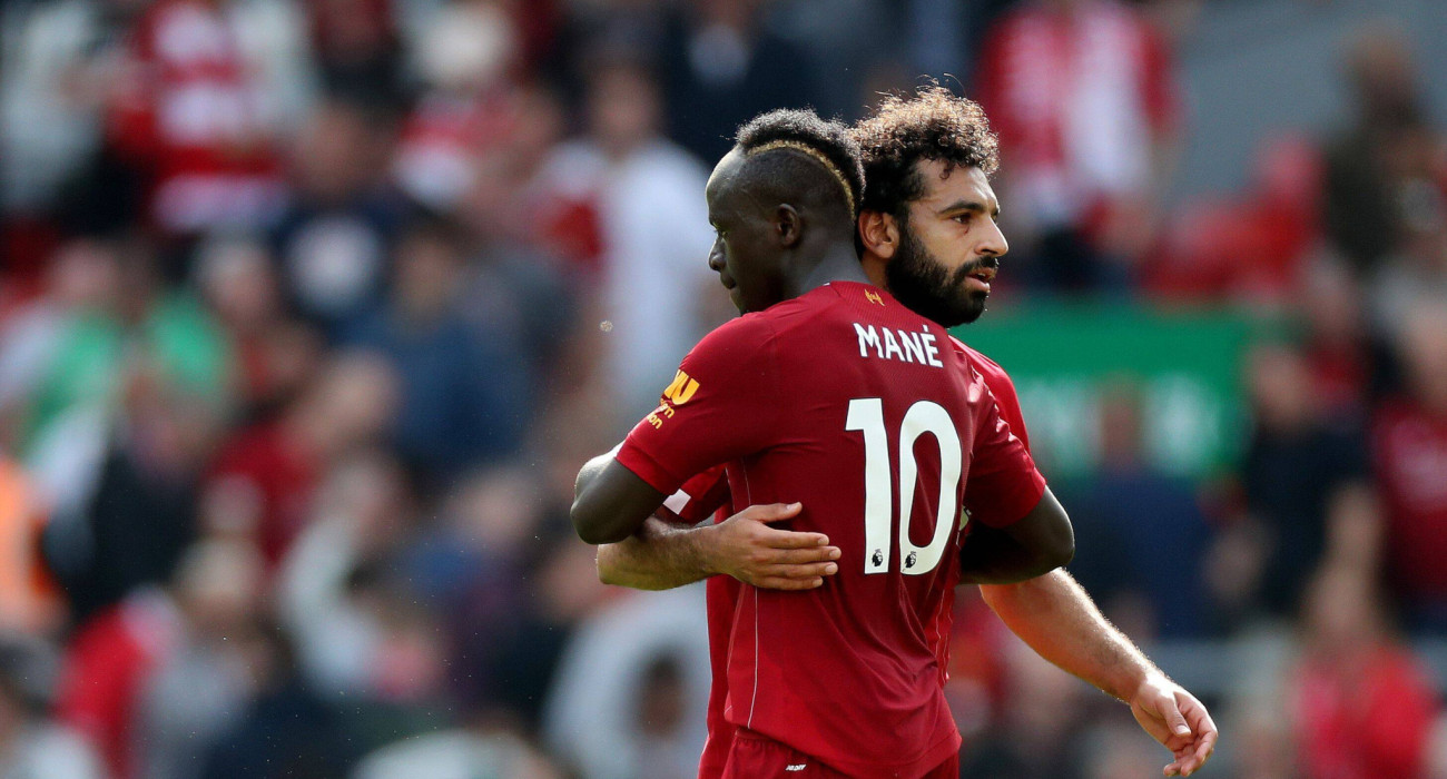 Ο Μοχάμεντ Σαλάχ με τον Σαντιό Μανέ / Πηγή: Imago