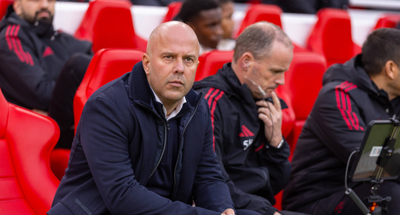 Ο Άρνε Σλοτ στον πάγκο της Λίβερπουλ / Πηγή: Imago