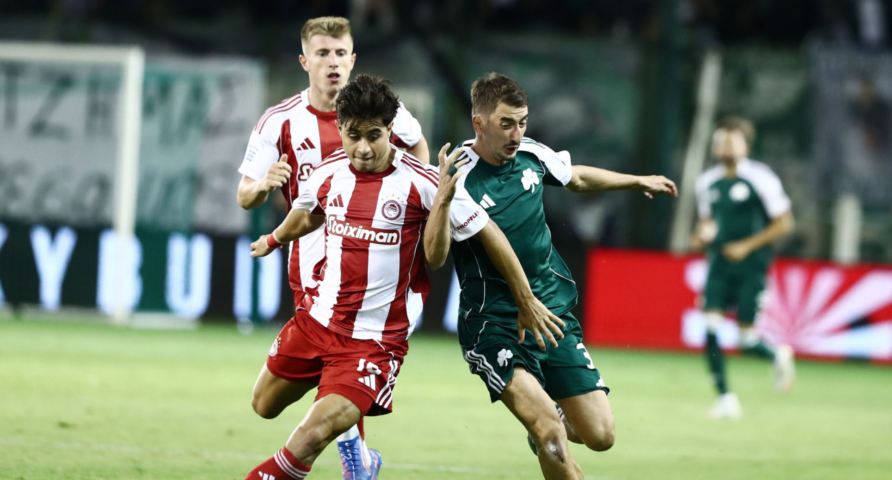 Στιγμιότυπο από την αναμέτρηση Παναθηναϊκός - Ολυμπιακός / Πηγή: Intime