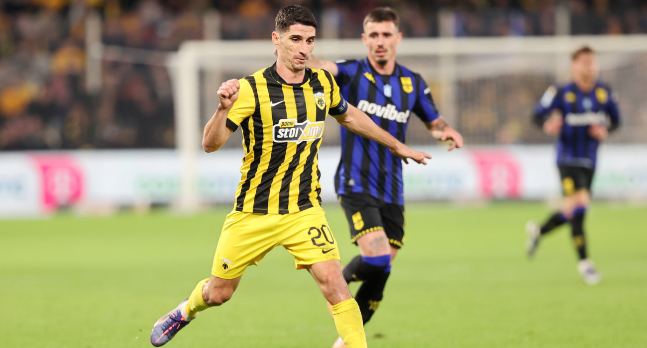 Στιγμιότυπο από την αναμέτρηση ΑΕΚ - Άρης / Πηγή: Intime