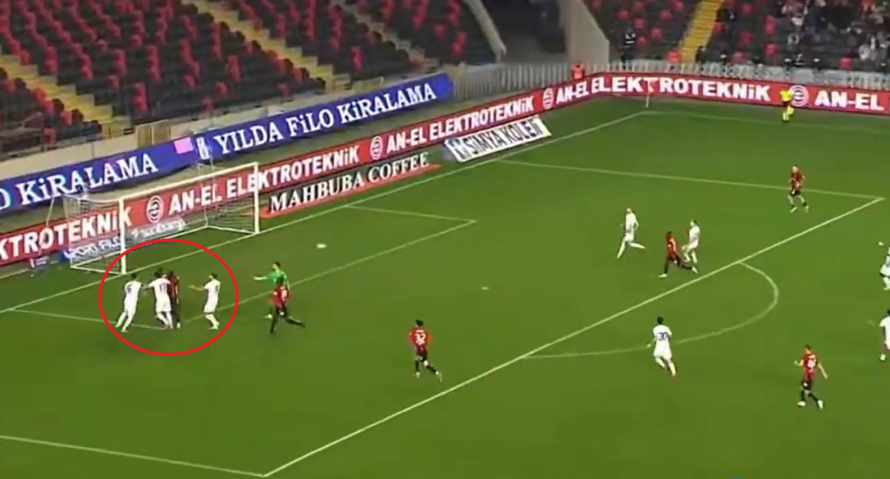 Το απίστευτο γκολ στην Τουρκία / Screenshot