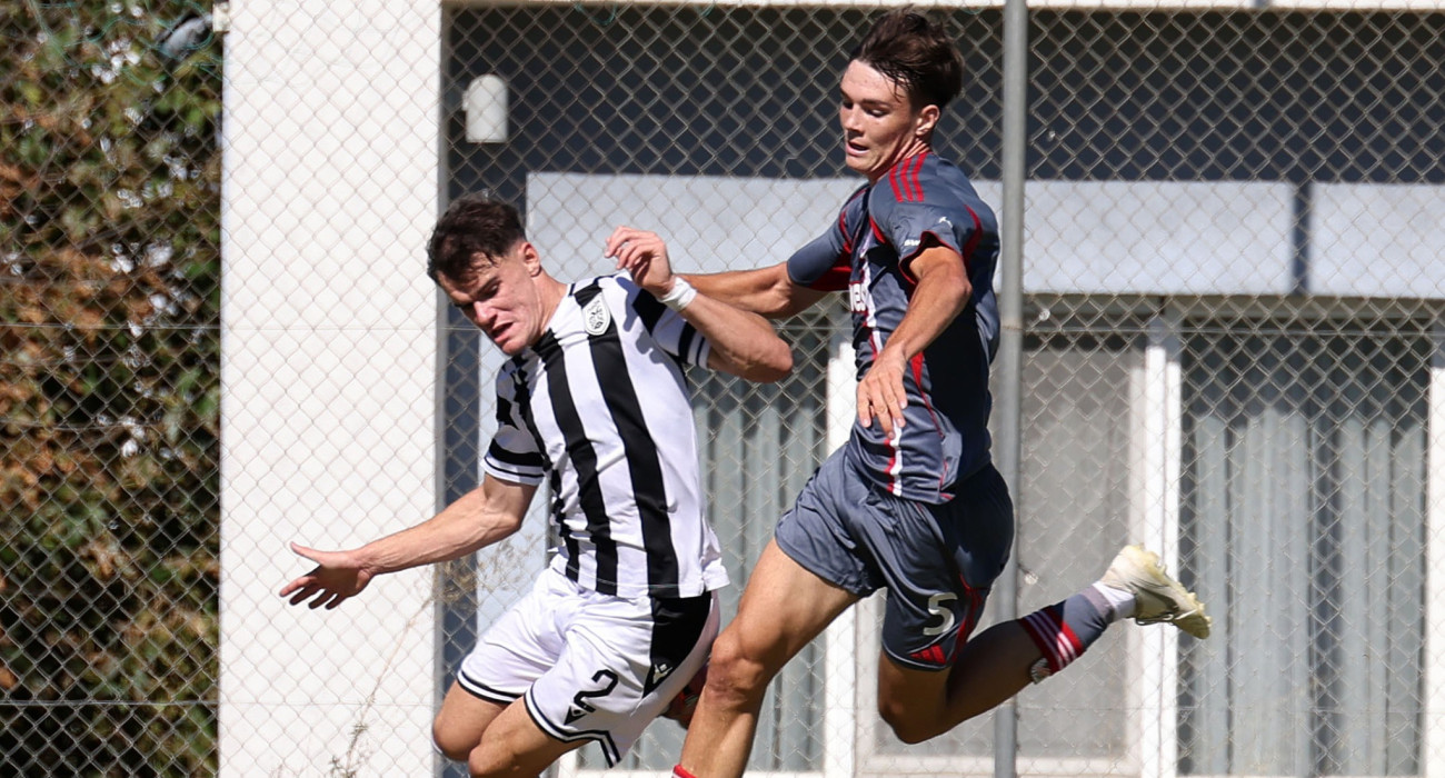 Στιγμιότυπο από το ΠΑΟΚ Κ-19 - Ολυμπιακός Κ-19 / Πηγή: Intime