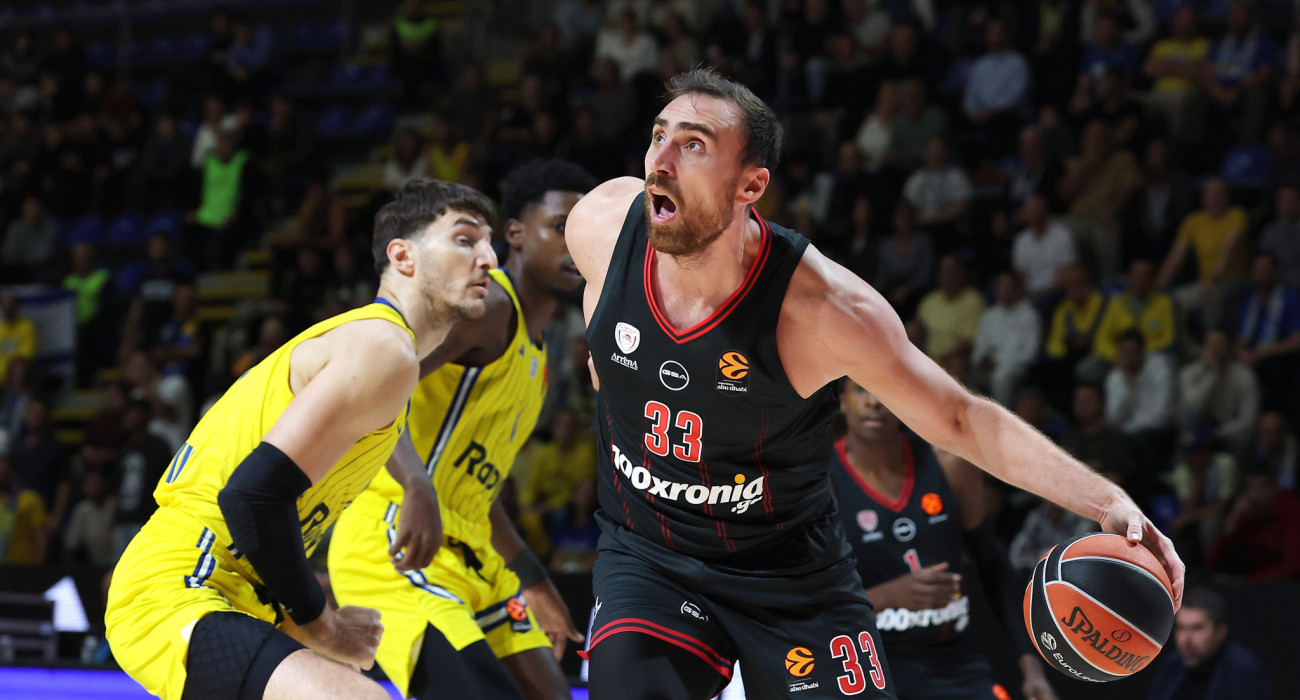 Φάση από το Μακάμπι Τελ Αβίβ-Ολυμπιακός / Πηγή: Eurokinissi