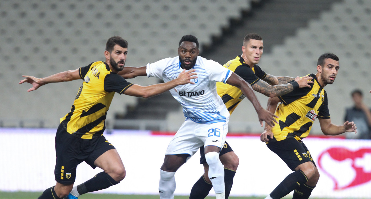 Στιγμιότυπο από το ΑΕΚ - Κραϊόβα το 2019 / Πηγή: Eurokinissi