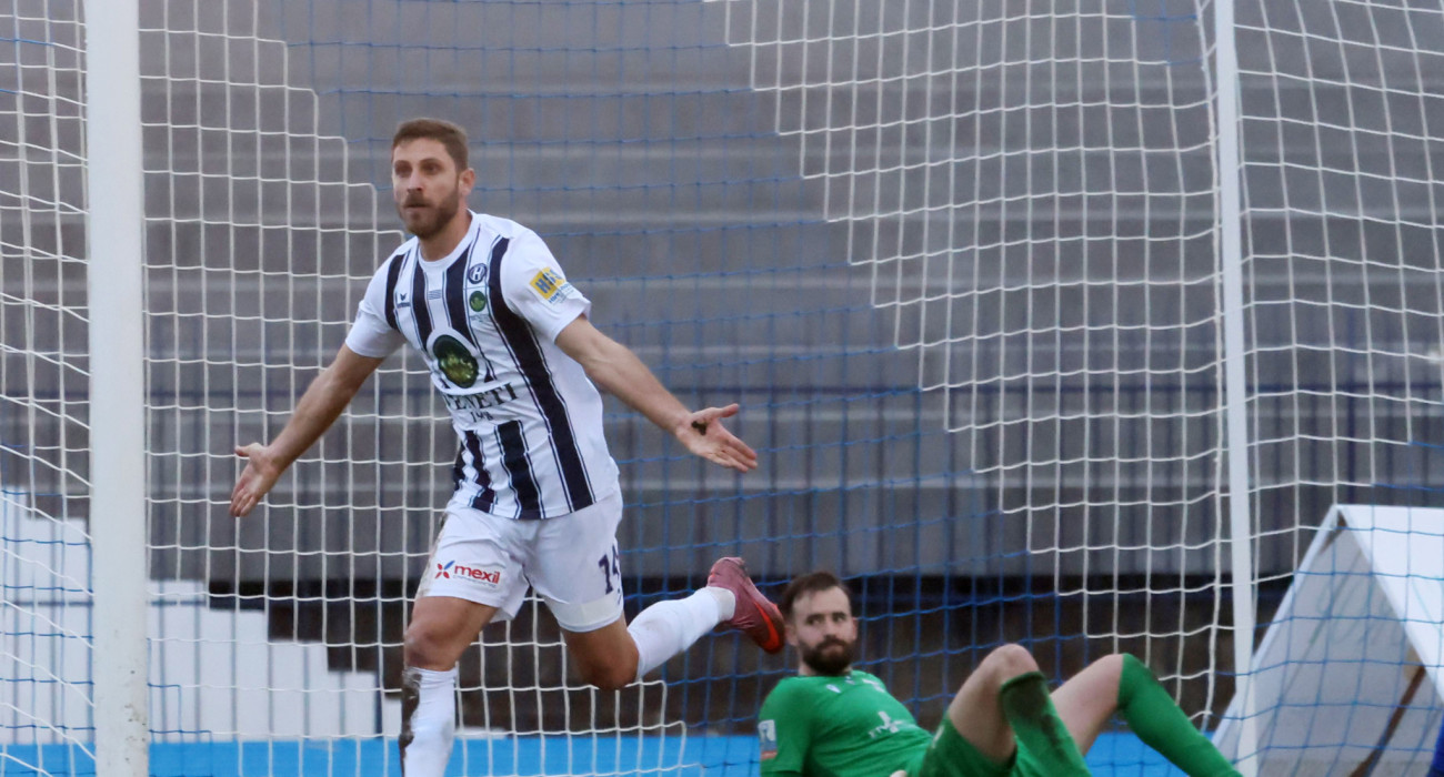 Ο Μάναλης πανηγυρίζει στο Νέστος Χρυσούπολης-Ηρακλής / Πηγή: Intime