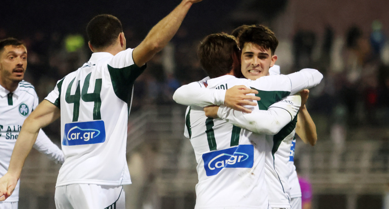 Ο Βισέντε Ταμπόρδα πανηγυρίζει το πρώτο του γκολ με τη φανέλα του Παναθηναϊκού / Πηγή: InTime