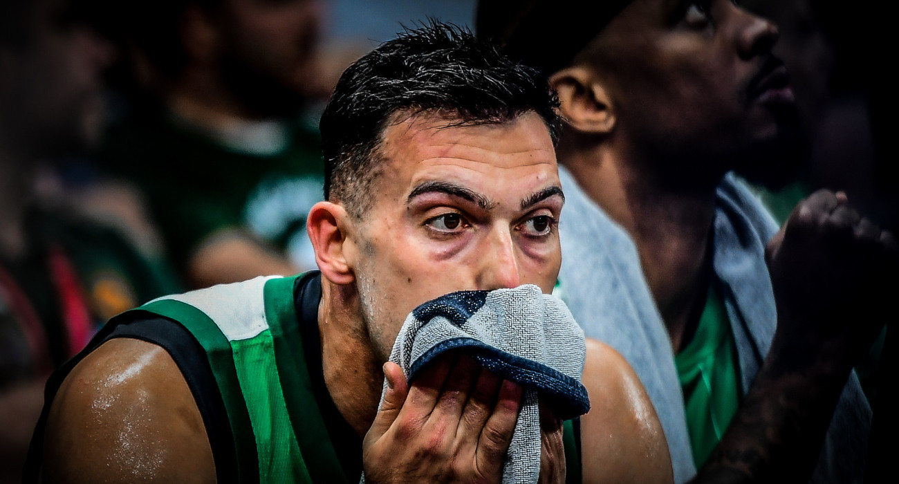 O Κώστας Σλούκας που στις 23/05 στο Άμπου Ντάμπι δεν μπόρεσε να βοηθήσει τον Παναθηναϊκό / Πηγή: Eurokinissi