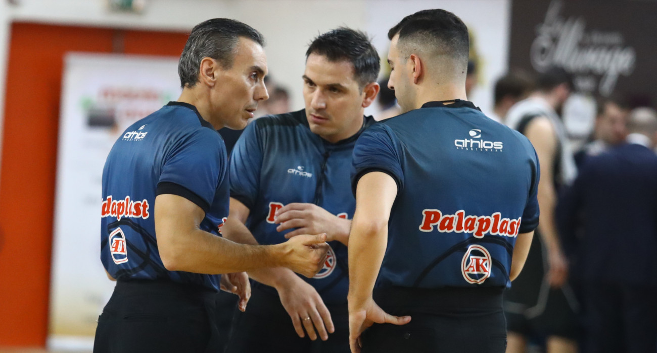Οι διαιτητές της 10ης αγωνιστικής της Stoiximan GBL: Ποιοι σφυρίζουν στο ΑΕΚ - Παναθηναϊκός