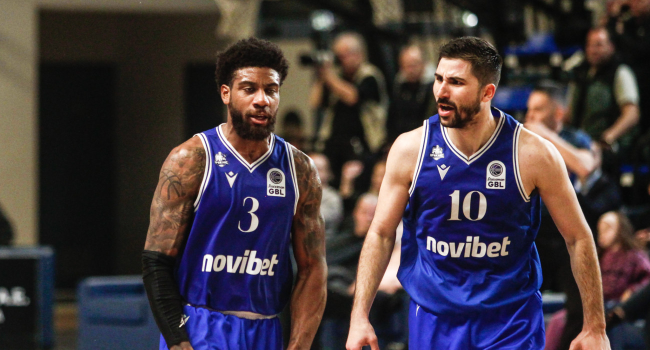 Οι παίκτες του Ηρακλή πανηγυρίζουν τη νίκη επί της Καρδίτσας, Πηγή: Eurokinissi