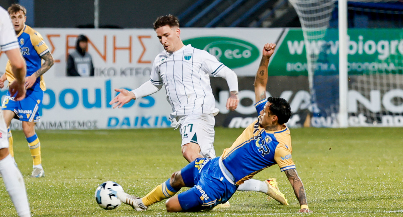 Φάση από την αναμέτρηση του Αστέρα AKTOR με τον Λεβαδειακό / Πηγή: Eurokinissi