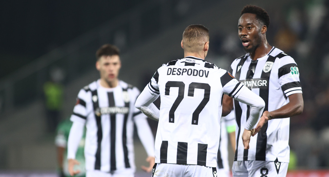 Οι παίκτες του ΠΑΟΚ κόντρα στη Λουντογκόρετς / Πηγή: Eurokinissi