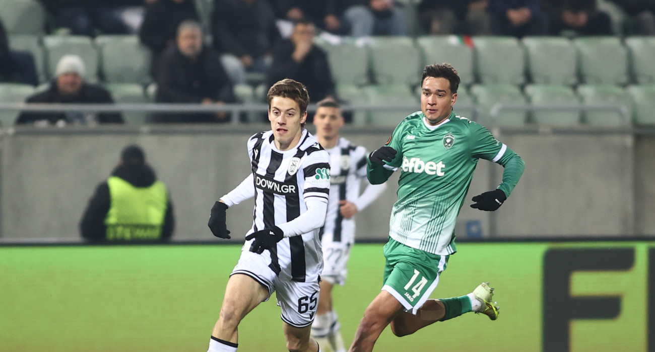 Στιγμιότυπο από την αναμέτρηση του ΠΑΟΚ με τη Λουντογκόρετς / Πηγή: Eurokinissi