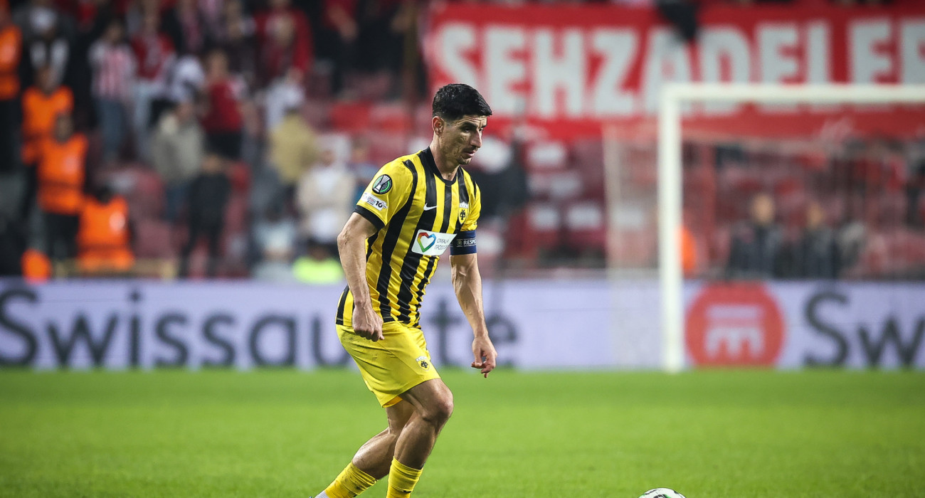 Ο Πέτρος Μάνταλος στο Σαμσουνσπόρ-ΑΕΚ / Πηγή: Eurokinissi