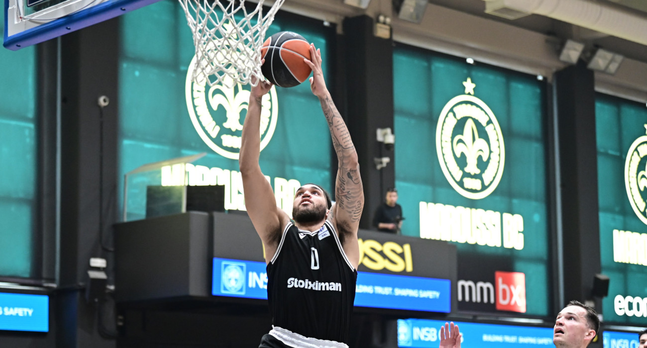 Ασταμάτητος ΠΑΟΚ στο Μαρούσι και... παρέλαση 22 πόντων διαφοράς / Πηγή: Eurokinissi