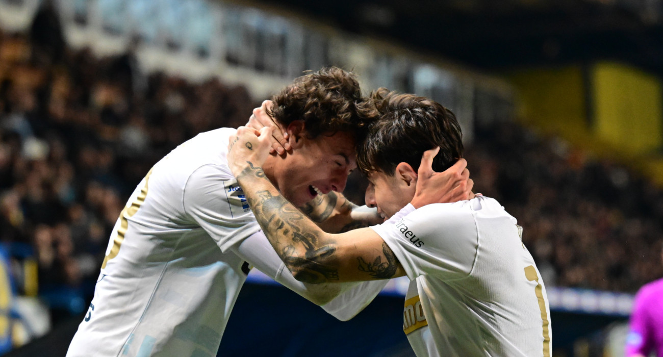 Λιούμπιτσιτς και Ρότα πανηγυρίζουν /Πηγή: Eurokinissi