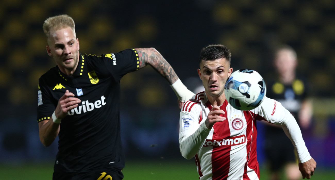 Φάση από το Άρης - Ολυμπιακός / Πηγή: Eurokinissi