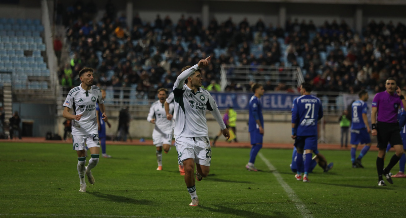 Ο Βισέντε Ταμπόρδα που πέτυχε το πρώτο γκολ του με τη φανέλα του Παναθηναϊκού / Πηγή: Eurokinissi