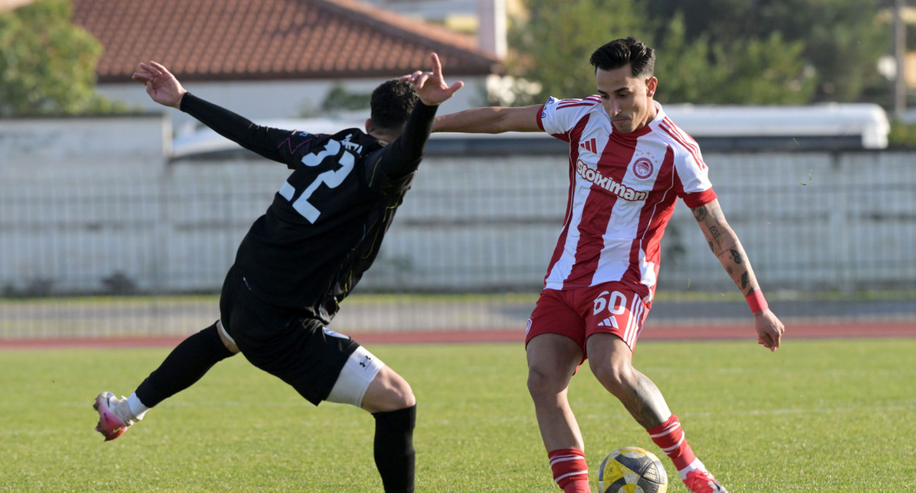 Στιγμιότυπο από το παιχνίδι Αιγάλεω - Ολυμπιακός Β / Πηγή: intim