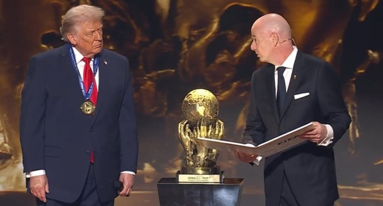 Ο Ντόναλντ Τραμπ με τον Τζιάνι Ινφαντίνο / Screenshot