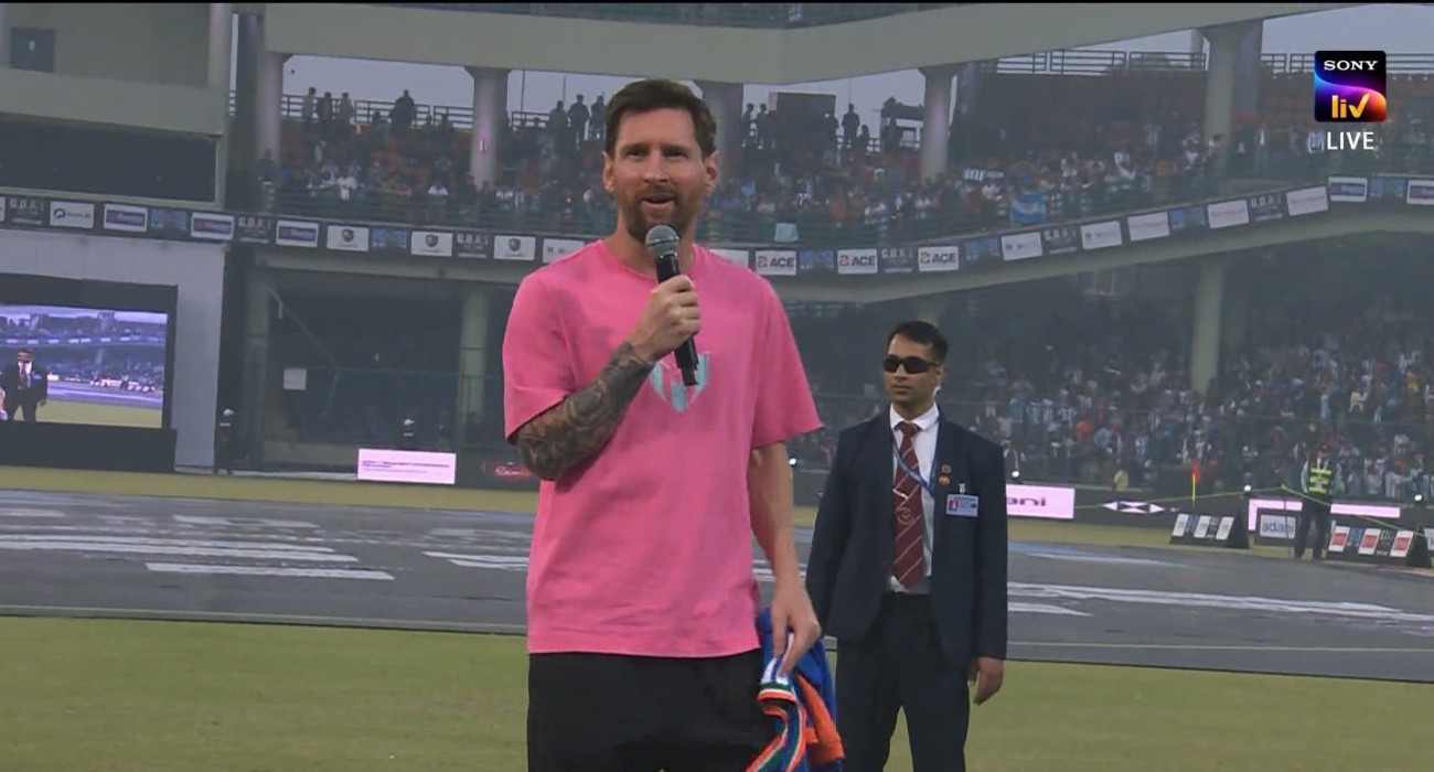 Ο Λιονέλ Μέσι στην Ινδία / Screenshot