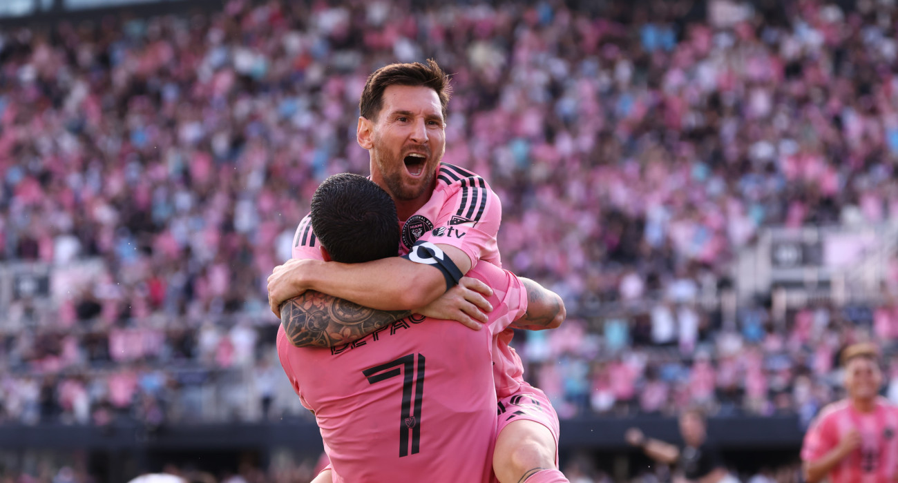 Ο Λιονέλ Μέσι πανηγυρίζει / Πηγή: Peter Joneleit / Icon Sportswire via Getty Images / Ideal Images