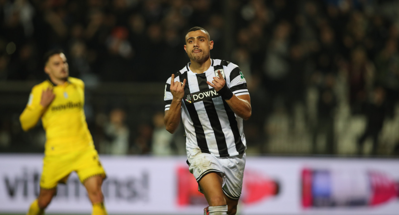 Ο Γιώργος Γιακουμάκης πανηγυρίζει / Πηγή: eurokinissi