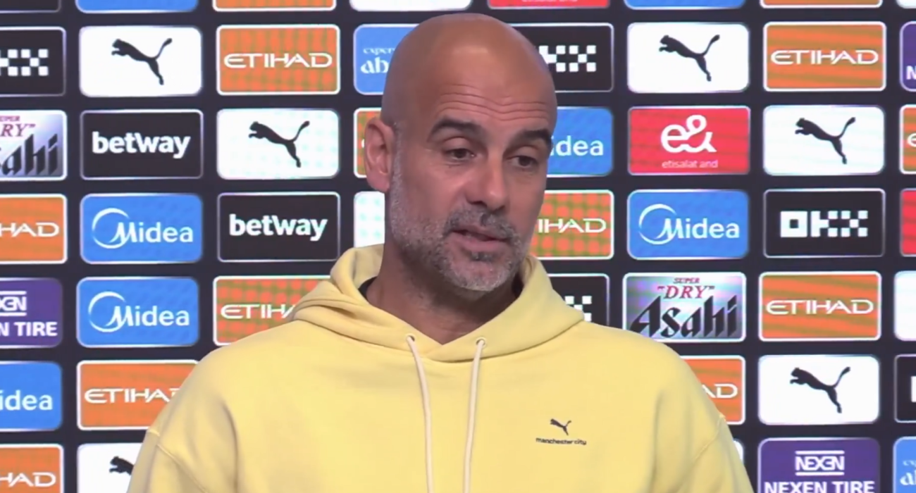 Ο Πεπ Γκουαρδιόλα / Screenshot