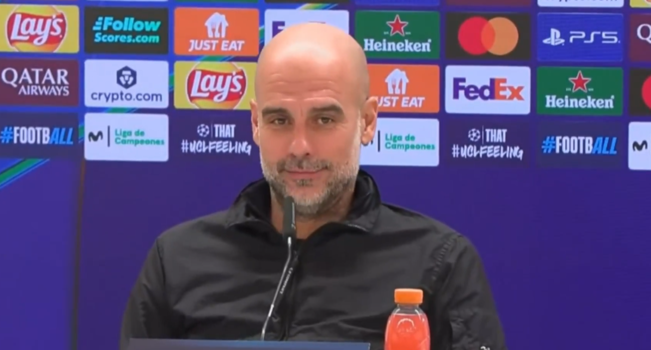 Ο Πεπ Γκουαρδιόλα / Screenshot