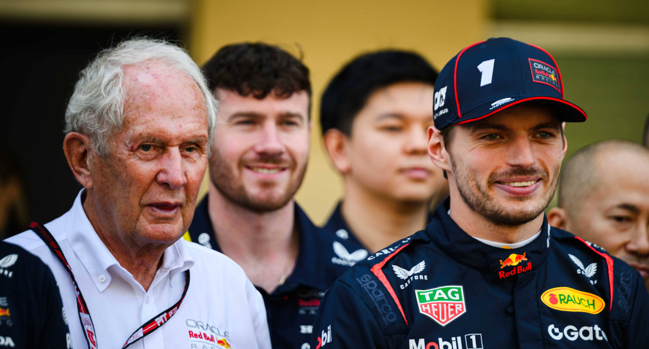 Ο Χέλμουτ Μάρκο και ο Μαξ Φερστάπεν/ Πηγή: IMAGO / NurPhoto